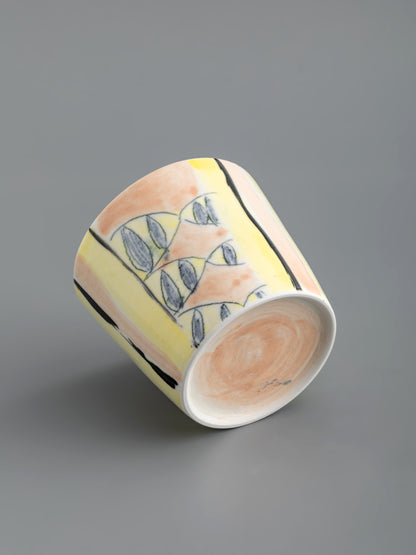 Glaze drawing cup No.6