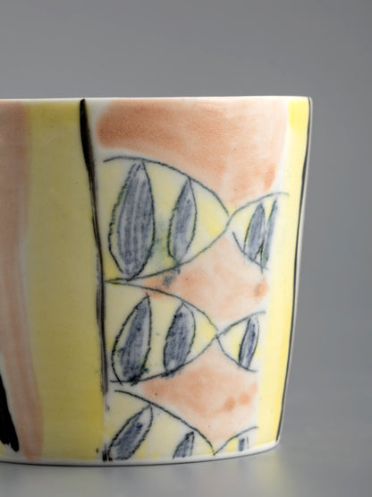 Glaze drawing cup No.6