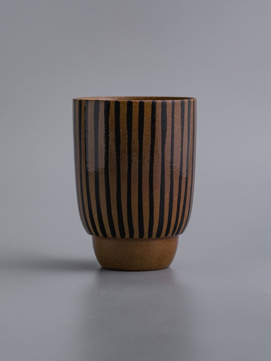 Glaze drawing large cup No.1