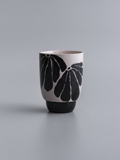 Glaze drawing large cup No.2.1