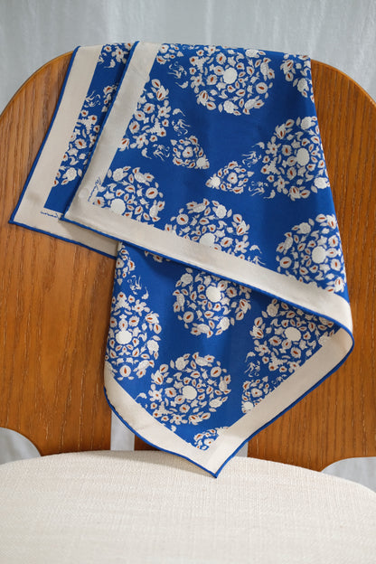 Pi Pa square silk scarf